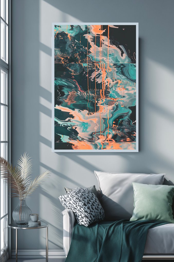 Jorge Omeñaca - Leaking, orange #1.0