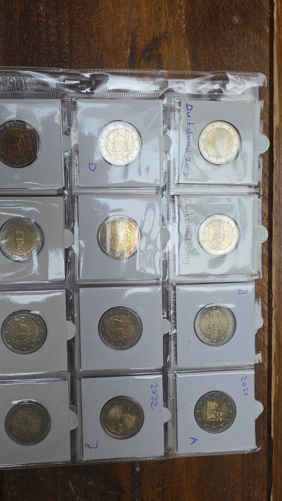 Europa. 2 Euro Various Years (100 stuks)  (Zonder minimumprijs) #3.2