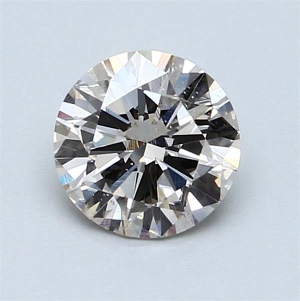 1 pcs 钻石  (天然)  - 1.01 ct - 圆形 - K - SI1 微内含一级 - 国际宝石研究院（IGI） #1.0