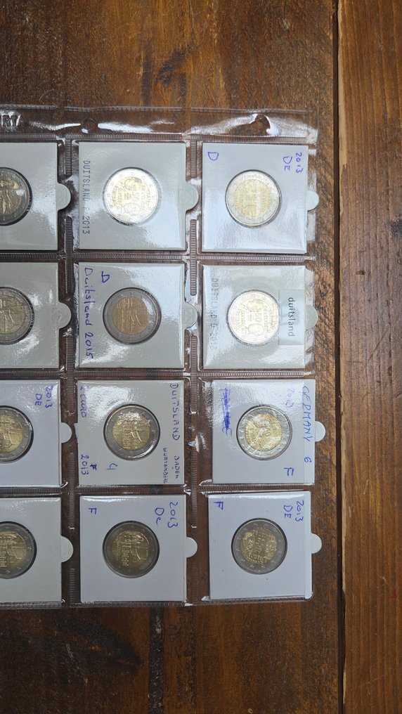 Europa. 2 Euro Various Years (100 stuks)  (Zonder minimumprijs) #4.3