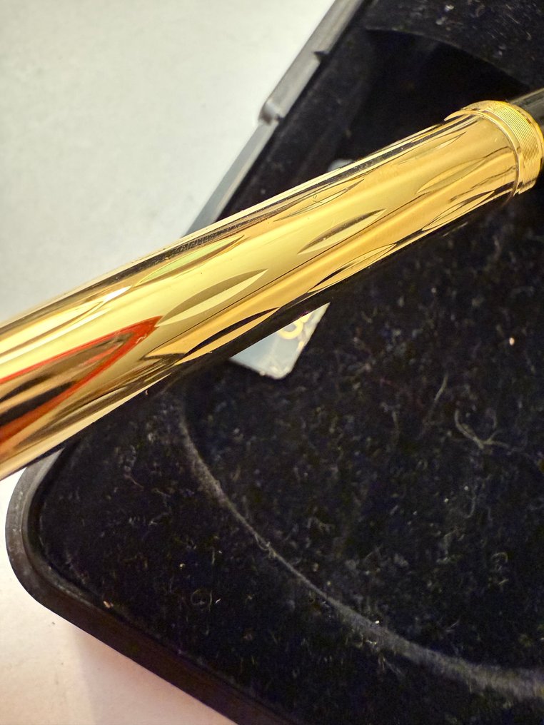 Aurora - Aurora Oro (23 Kts) | Japanese Mikimoto genuine pearl ballpoint pen - Wieczne pióro #4.3