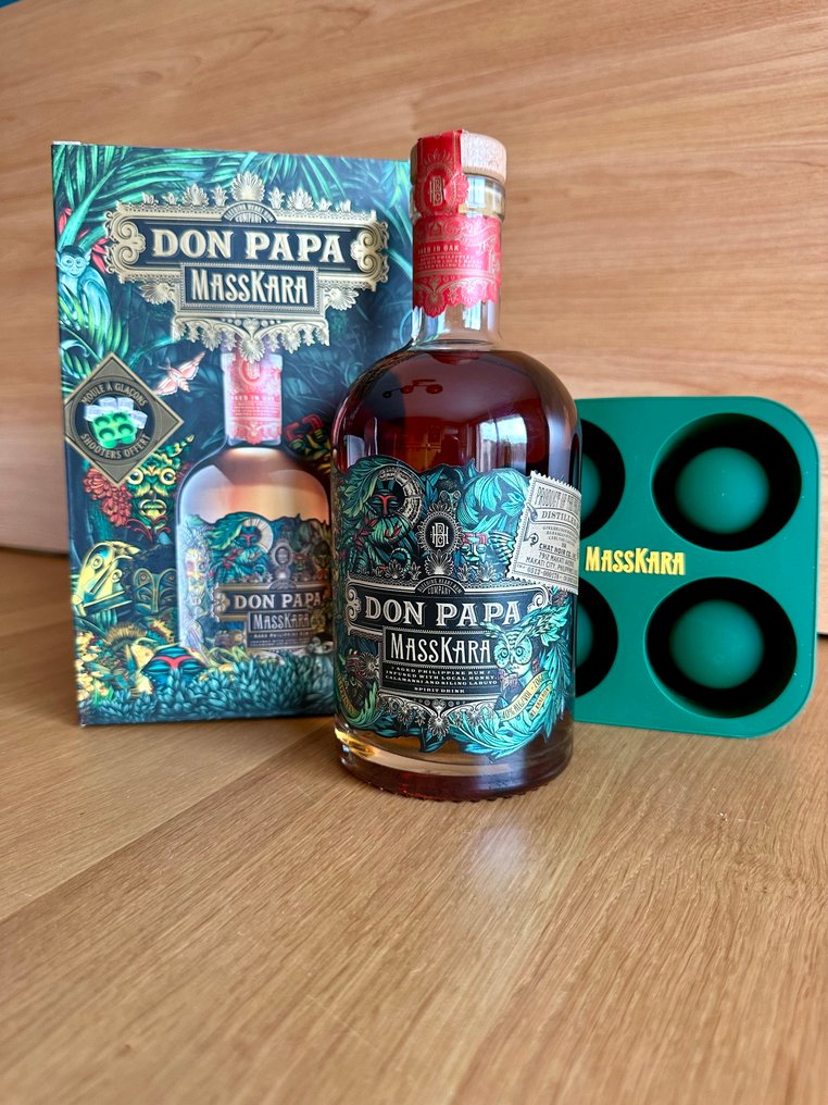 Don Papa - Masskara Gift Box & ice shooter maker - 70 cl #1.0