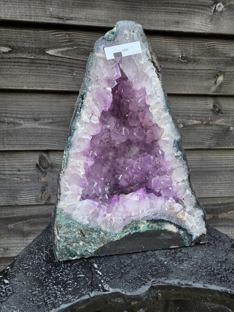 Brak rezerwacji € - Amethyst Geode ametyst - Wysokość: 26.5 cm - Szerokość: 20 cm- 6.25 kg #4.3