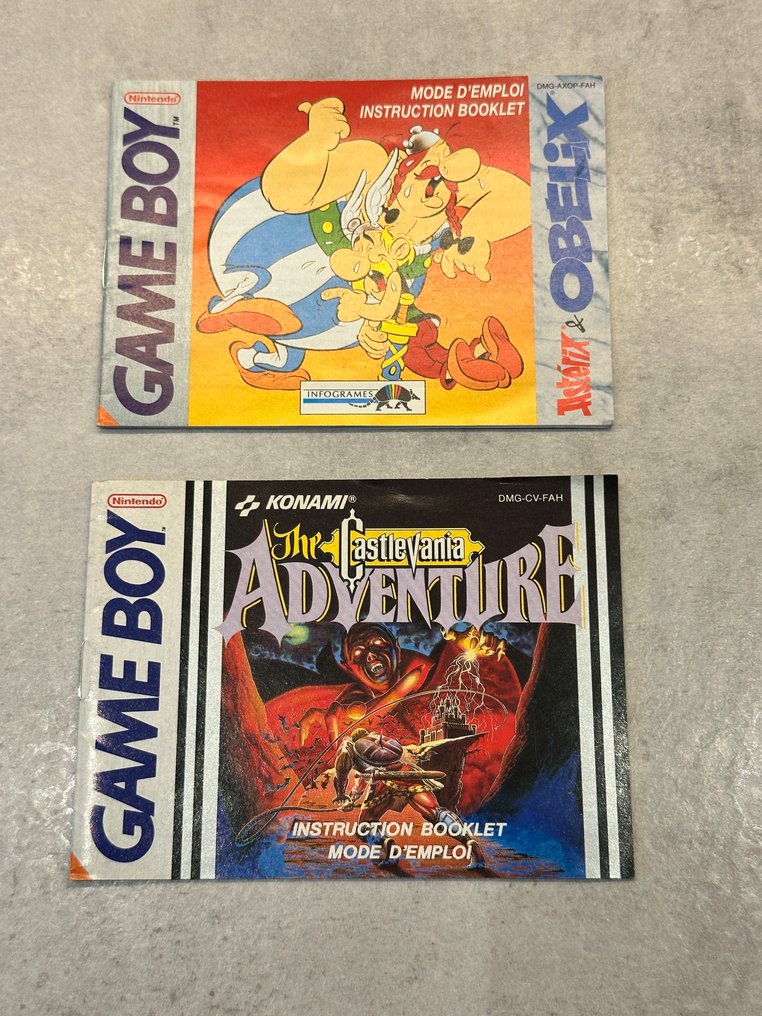 Nintendo - Gameboy Classic - Castlevania: The Adventure; Asterix & Obelix - Videojogo #3.2