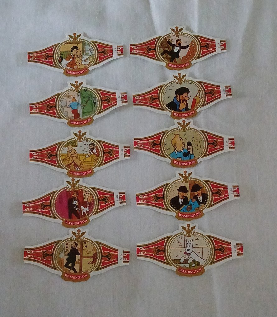 Kuifje , Tintin - Washington - 120 Fazzoletti di sigaro #4.3