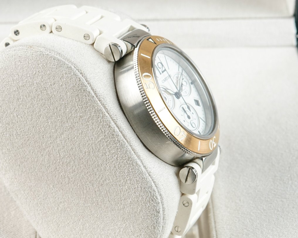 Cartier - Pasha Seatimer - Chronograph - Date - 3129 - Unisex - 2000-2010 #3.2