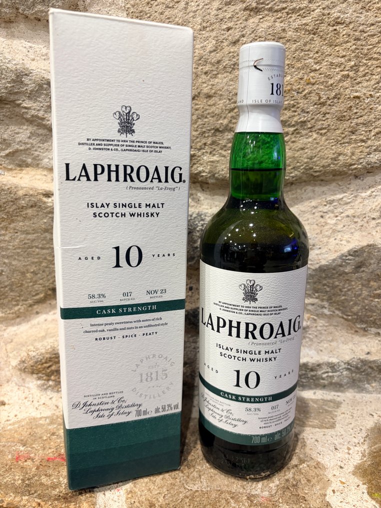 Laphroaig 10 years old Cask Strength - Batch 17 - b. 2023 - 700 ml #1.0