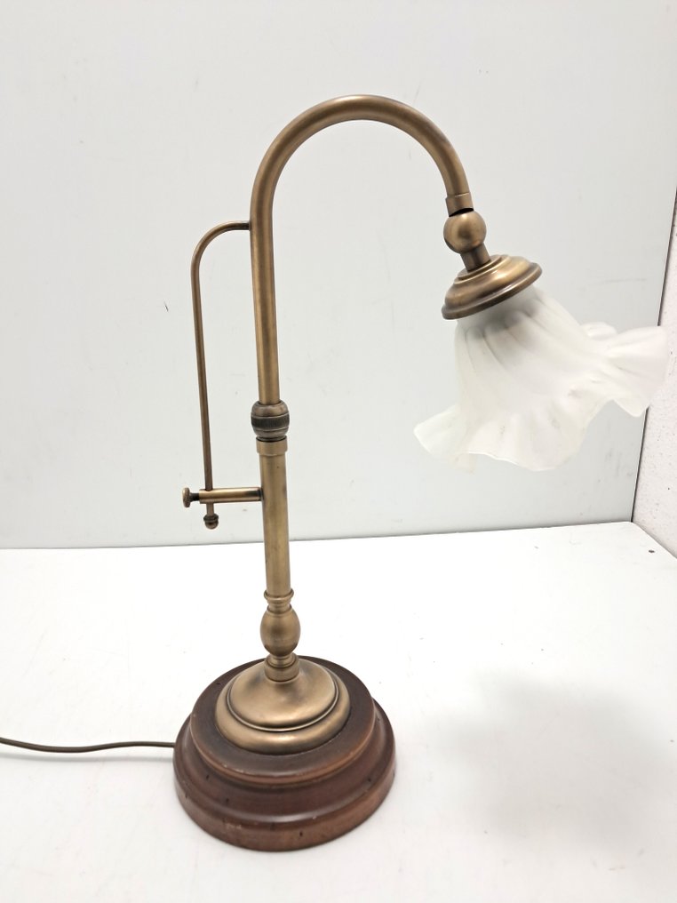 Gulvlampe - Kobber, Glas #1.0