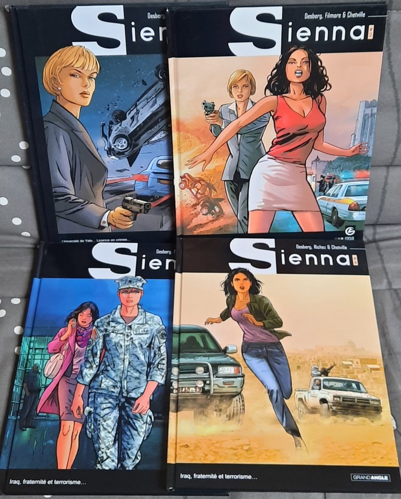 Sienna T1 à T4 - Série complète - 4x C - EO/TL - 4 Album - 2008/2014 #1.0