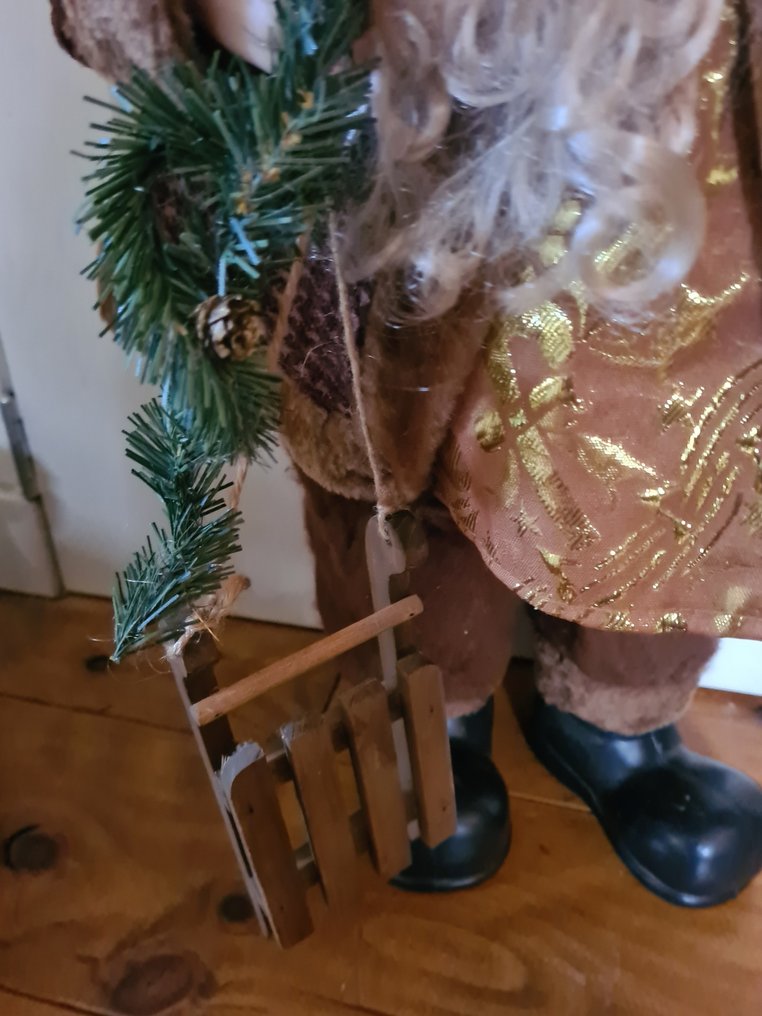 聖誕裝飾品 (4) - 紡織品 - 复古圣诞老人 #3.2