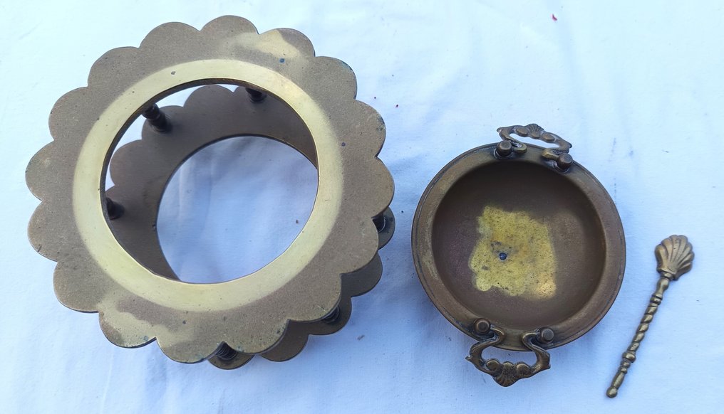 Røkelseskar - Forgylt bronse #4.3