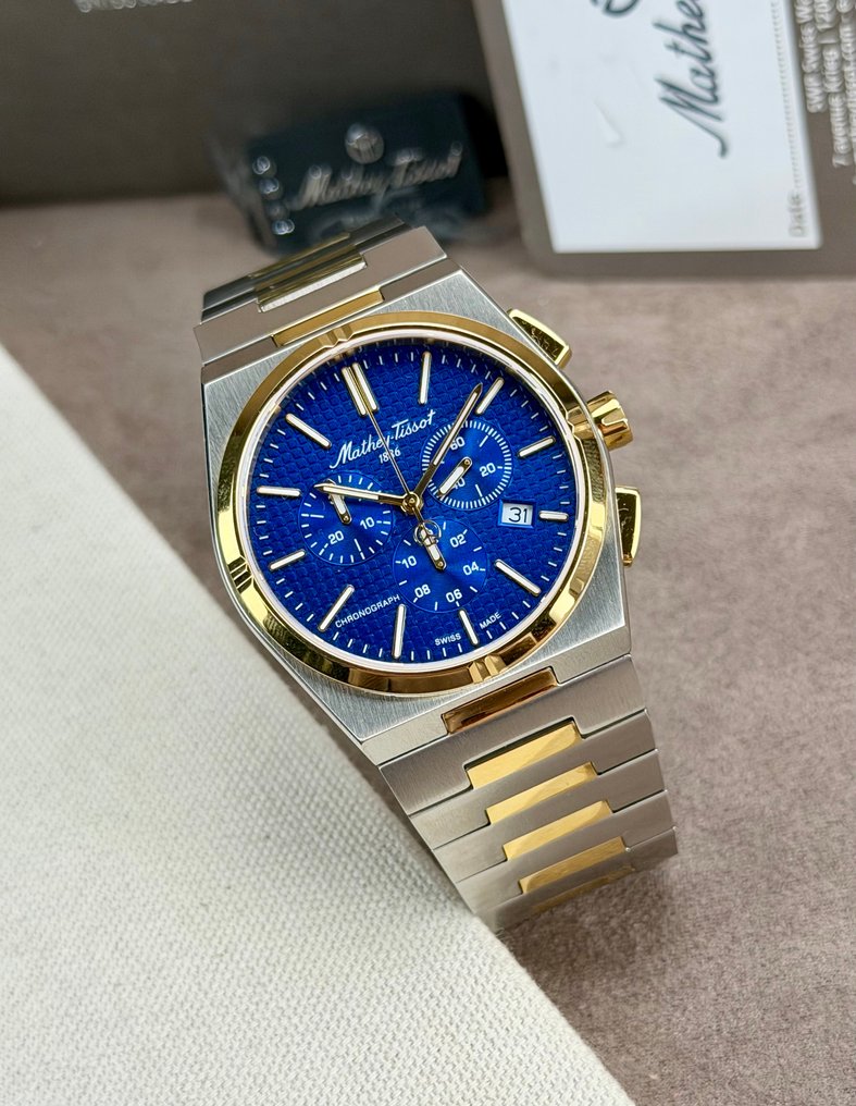 Mathey-Tissot - Zoltan two-tone Chronograph Date - H117CHBBU - Uomo - 2020+ #1.0