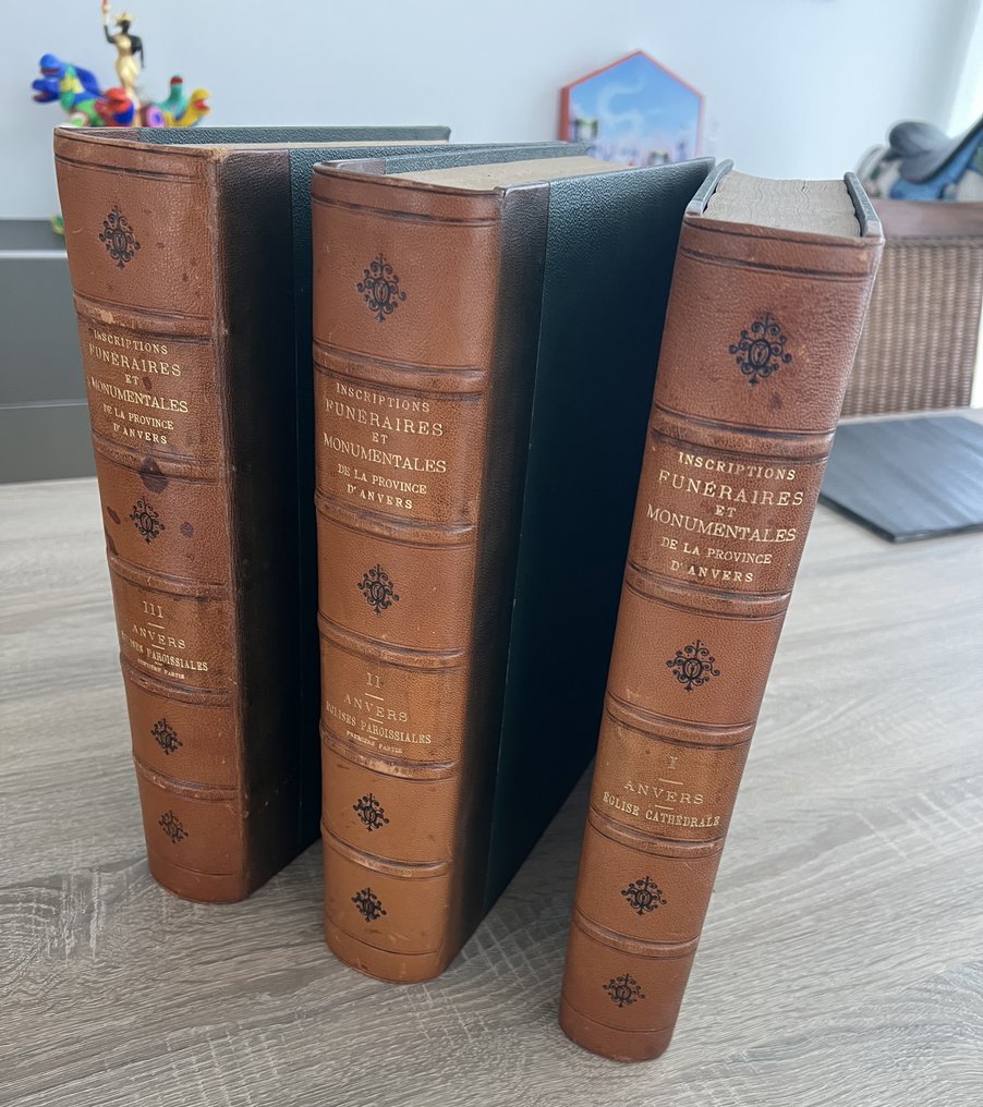 [Various] - Verzameling der graf- en gedenkschriften van de provincie Antwerpen - Inscriptions funéraires et - 1856-1887 #1.0