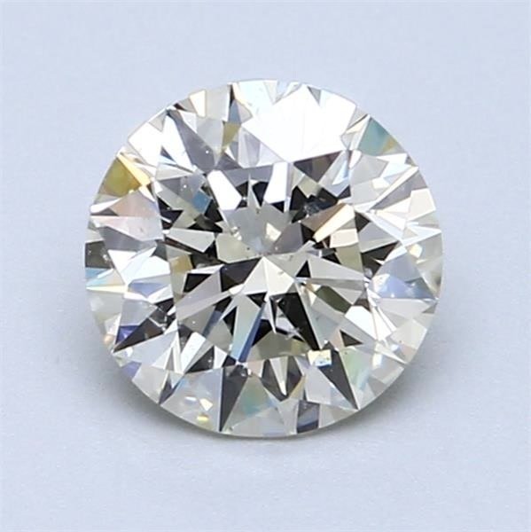 1 pcs Gyémánt  (Természetes)  - 1.40 ct - Kerek - K - SI1 - Nemzetközi Gemmológiai Intézet (IGI) - 3EX #1.0