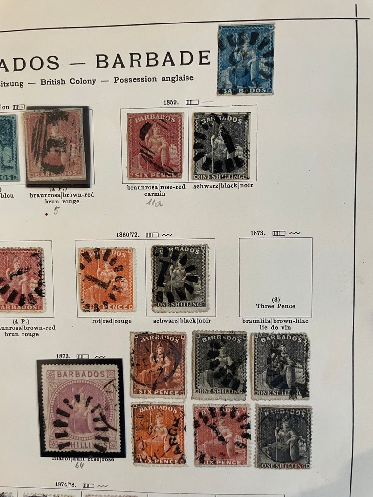 巴巴多斯 - 非常精彩的一局,来自旧的将军收藏。 #2.1