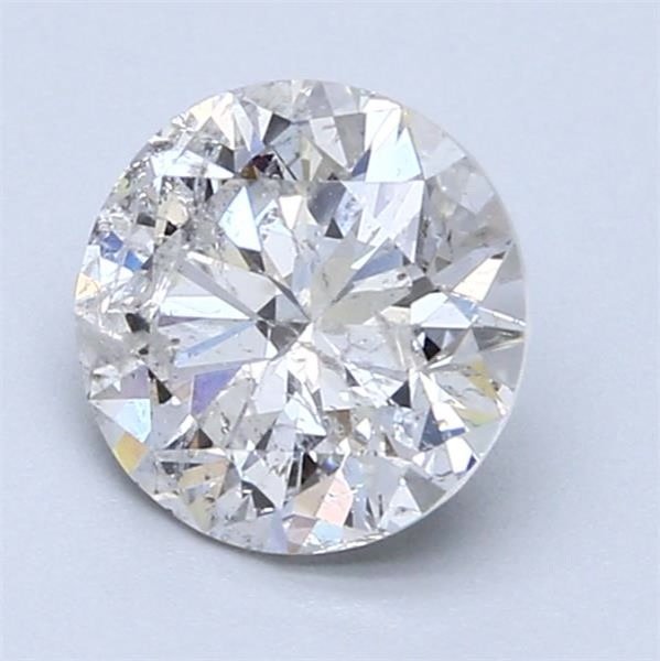 1 pcs Diamond (Natural) - 1.71 ct - Round - G - I1 - International Gemological Institute (IGI) #3.2
