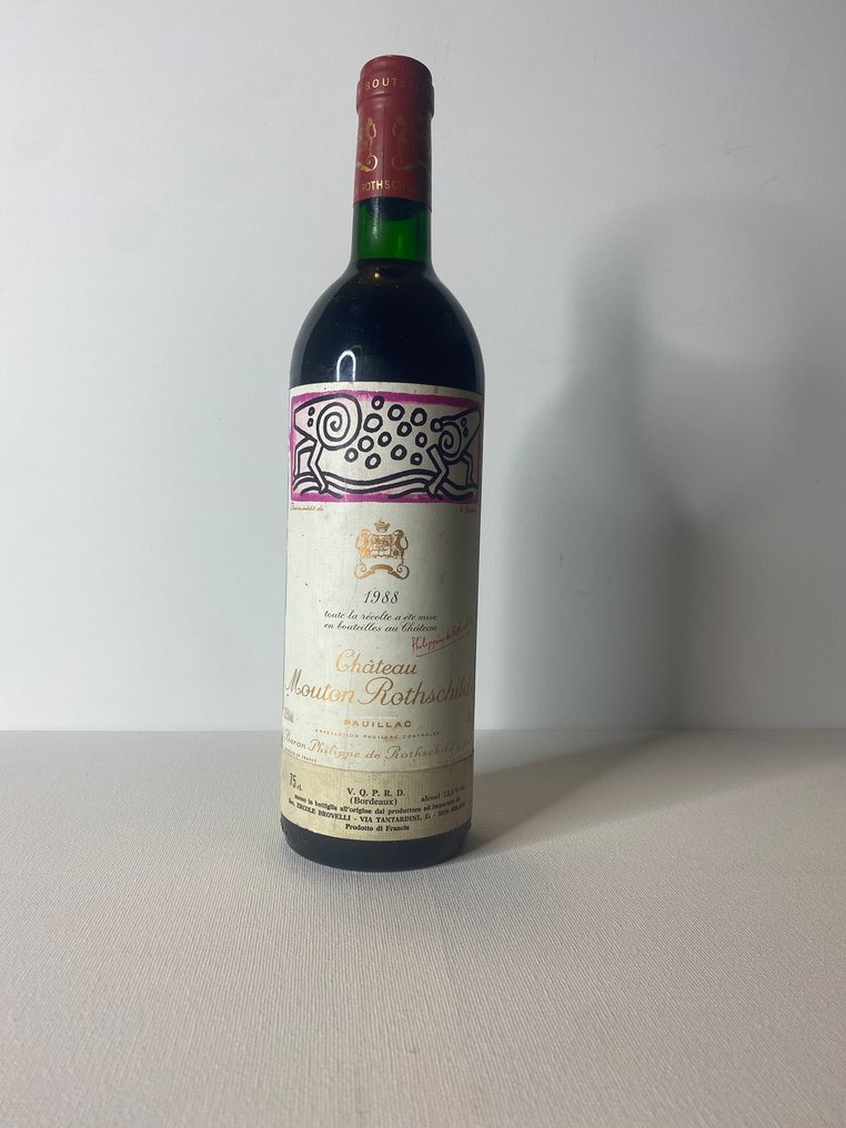 1988 Ch ateau Mouton Rothschild - Pauillac 1er Grand Cru Classé - 1 Bottles (0.75L) #4.3