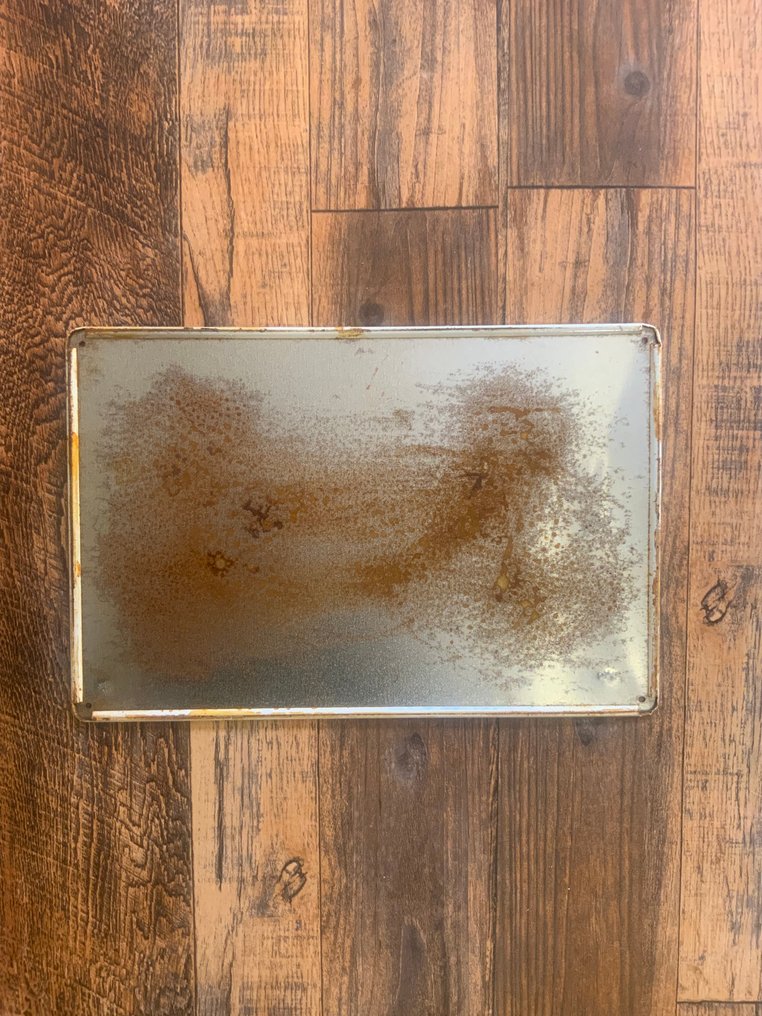 Metall-targa - Markedsføringstegn - plate #2.1