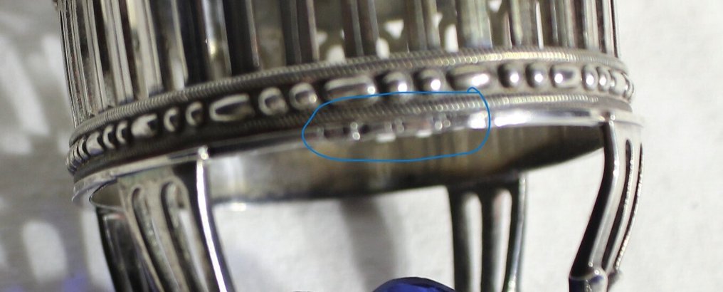 Solniczka (2) - Srebro pr. 934 - wiek XVIII #4.3