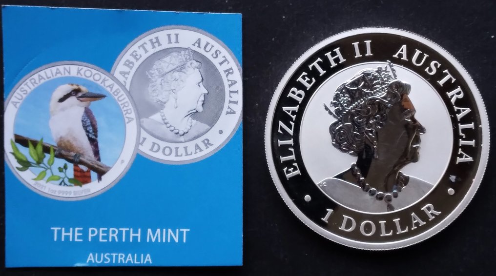 Αυστραλία. 1 Dollar 2021 Kookaburra 1 Oz .999  (χωρίς τιμή ασφαλείας) #3.2