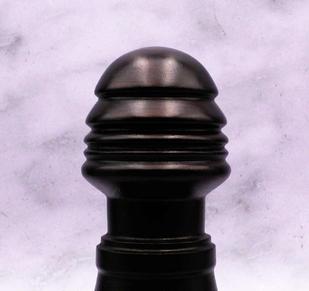 Futurisme Buste - Verzamelobject - Renato Bertelli (1900-1974) - Προτομή, Profile continuo del Duce - 180 mm - Αλαβάστρο - 1995 #1.0