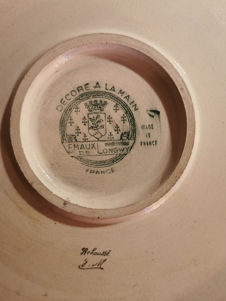 Dish - Longwy enamels #3.2