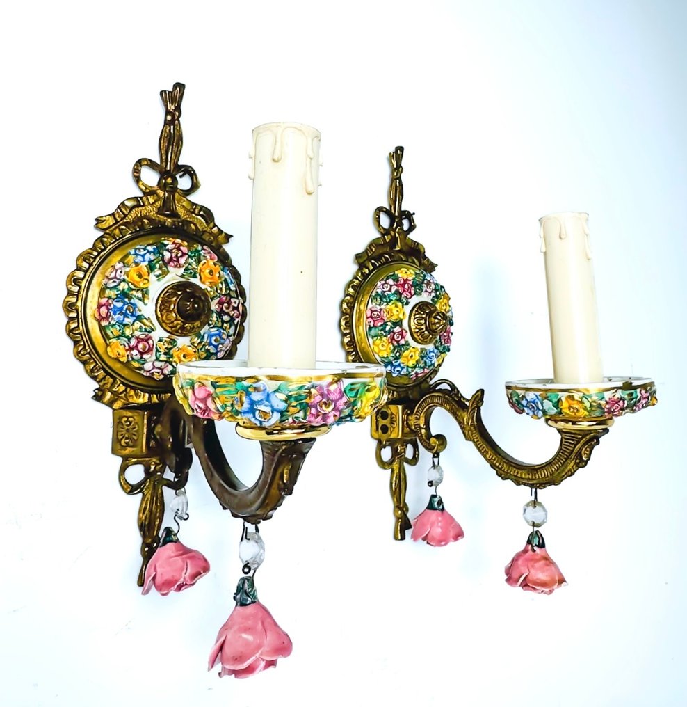 Seinälampetti - Keraaminen, Pronssi #1.0