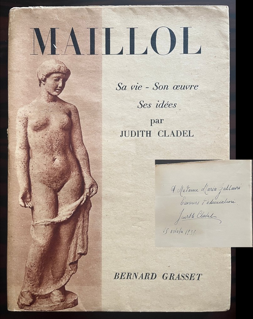 Judith Cladel - Aristide Maillol. Sa vie, son uvre, ses idées - 1937 #1.0