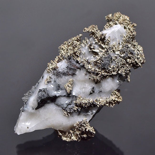 绝佳的本土银 标本 - 高度: 3 cm - 宽度: 6.5 cm- 45 g #4.3