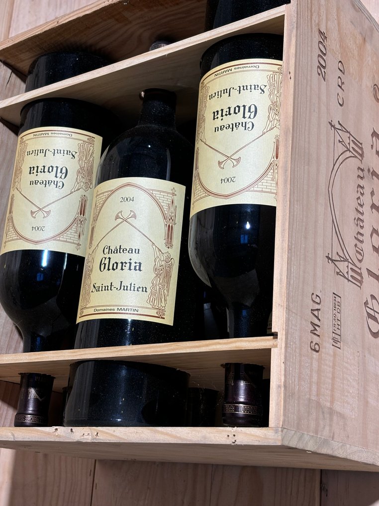 2004 Château Gloria - Saint-Julien - 6 Magnum (1,5 L) #2.1