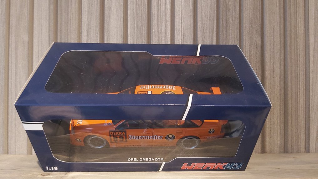 Werk83 1:18 - Modellino di auto - Opel Omega DTM #99 M.Reuter - Jägermeister #1.0