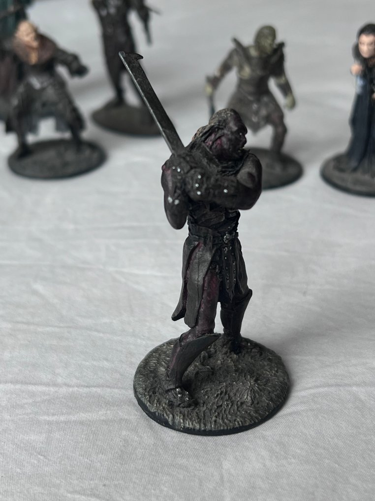 Αγαλματίδιο μινιατούρα - 14x Statuette NLP Signore degli Anelli (14) - Μόλυβδος #2.1