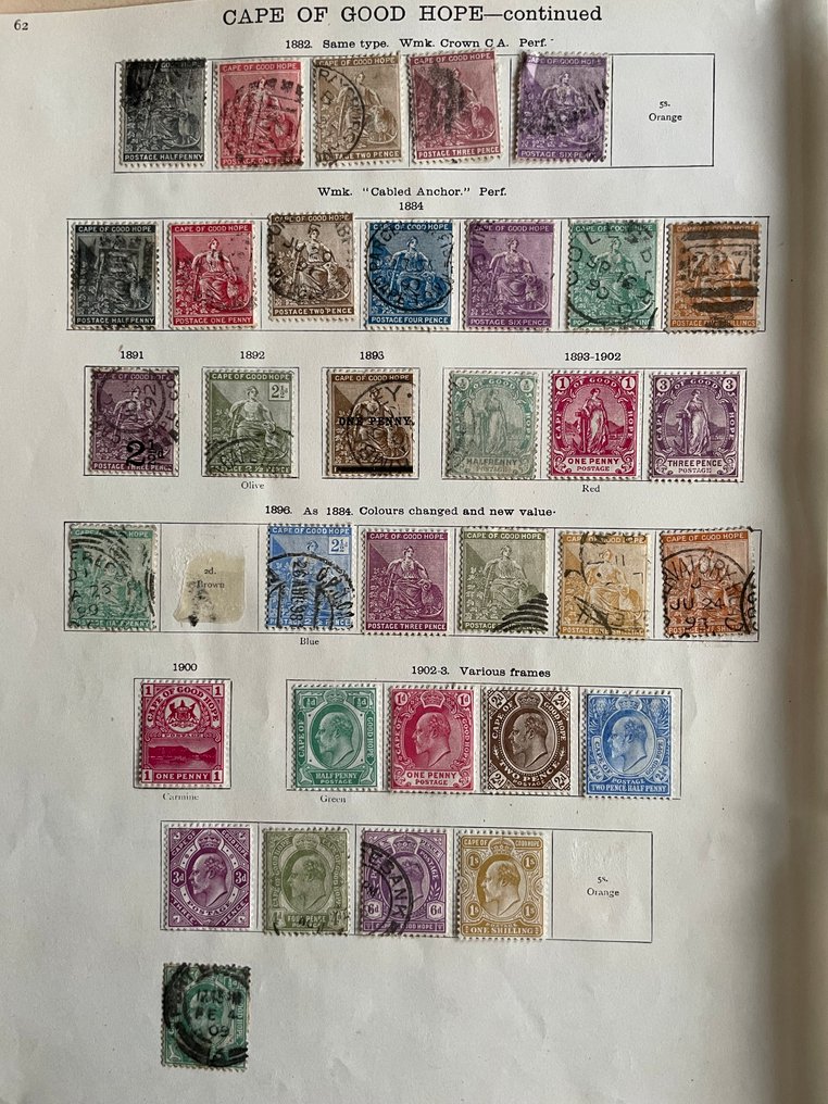 Ακρωτήριο της Καλής Ελπίδος - Ισχυρό μέρος από παλιά συλλογή στρατηγών, πολλά τρίγωνα. #4.3