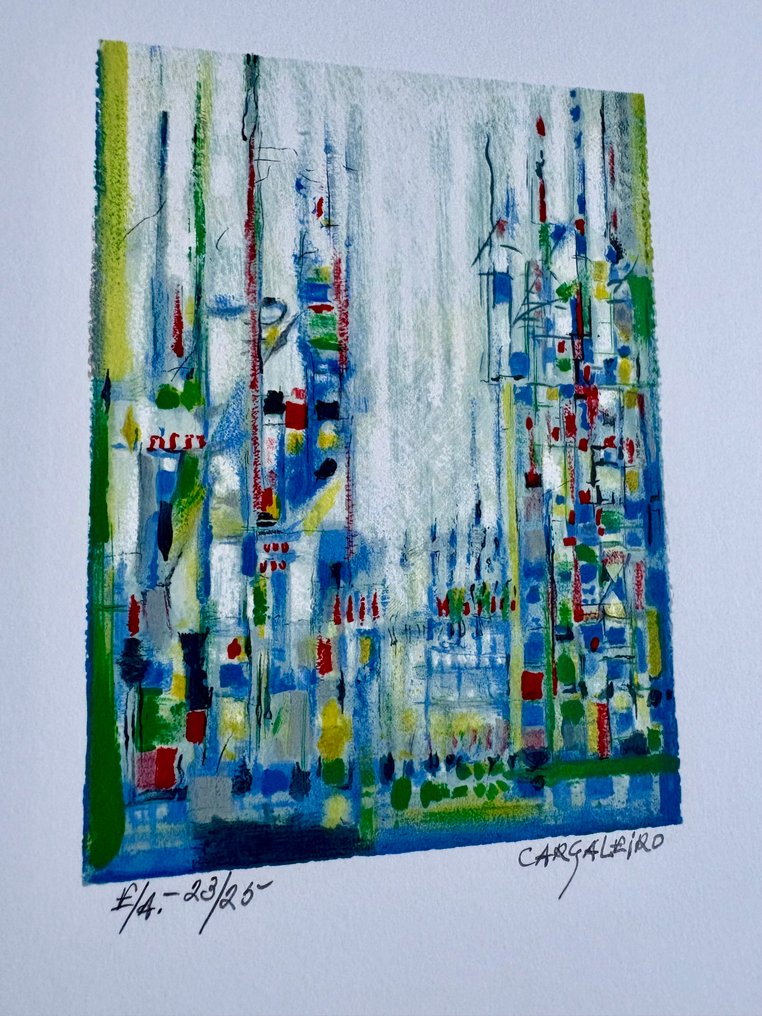 Manuel Cargaleiro (1927-2024) - Dans la transparence du matin #2.1