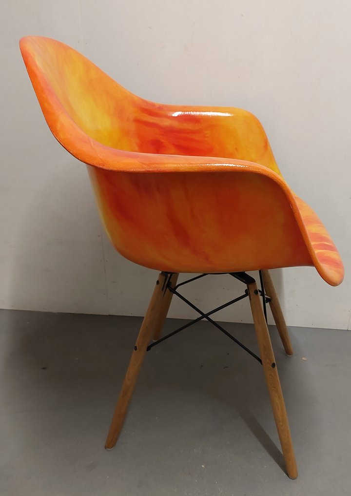Herman Miller - Charles & Ray Eames - Stol - Træ, Polyester, Jern #2.1