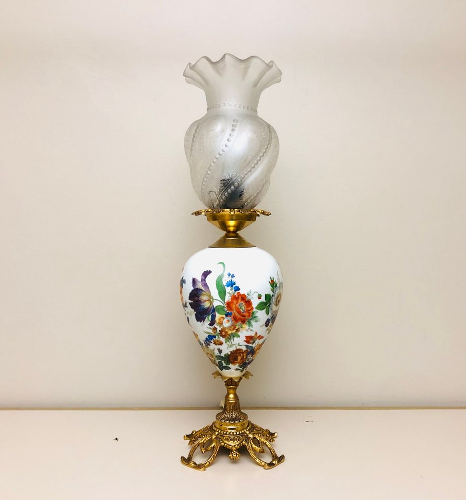 Lampada a olio - Ottone dorato #1.0