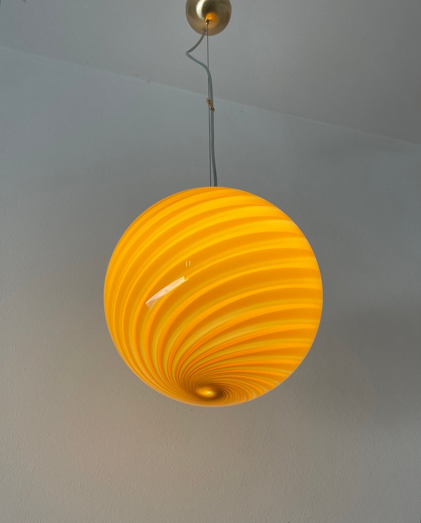 MIMU interior - 枝形吊燈 - 强烈的琥珀色 - vetro MURANO #3.2