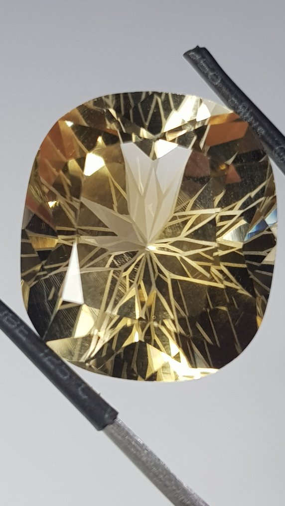 1 pcs Geel Citrien - 23.69 ct - Antwerp Laboratory for Gemstone Testing (ALGT) #1.0