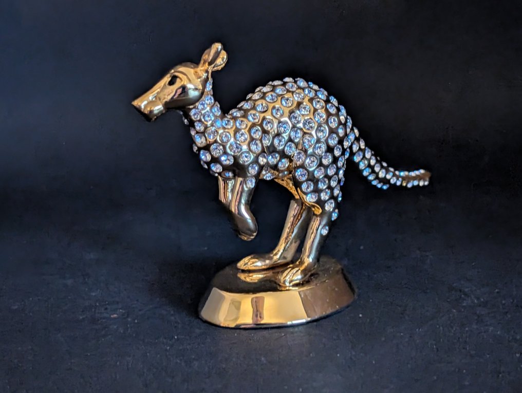 Swarovski - Statue, Juju Palais Royal - kangoeroe ingelegd met Swarovski kristallen - 6.5 cm - Crystal - 1990 #2.1