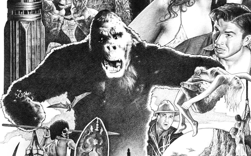 Oscar Garcia Calibos - King Kong - KING KONG - The Eight Wonder - Gicleé - Print #2.1