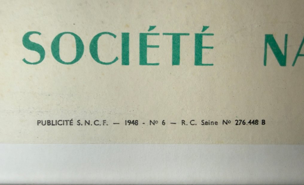 Pierre MacAvoy - De plas (Paris) - Périgord – SNCF 1948 – Pierre MacAvoy – Affiche originale – Lithographie – De Plas – Grand format – - 1940年代 #2.1