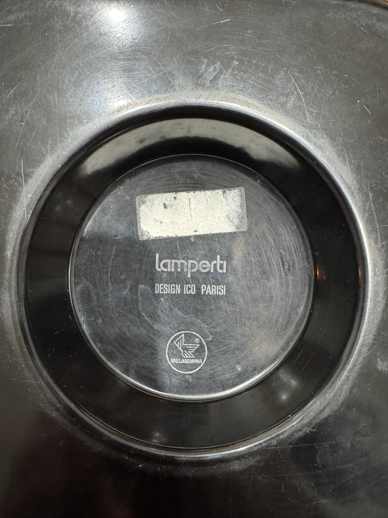 Lamperti - Ico Parisi - Askebæger - Krom, Plast #4.3