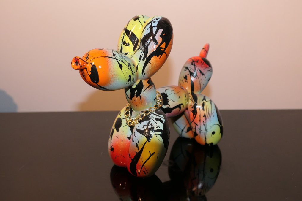 Rich'ART - Balloon Dog version street art - 21 cm de long - Edition limitée et numérotée #3.2