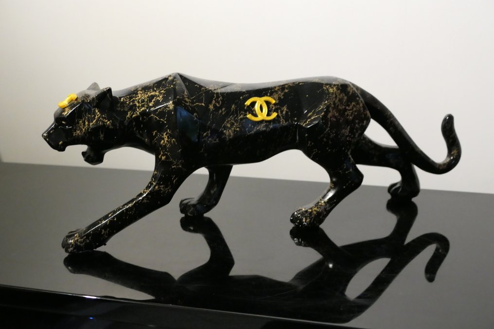Rich'ART - Panthère version Chanel - XL Size : 46 cm de long #2.1