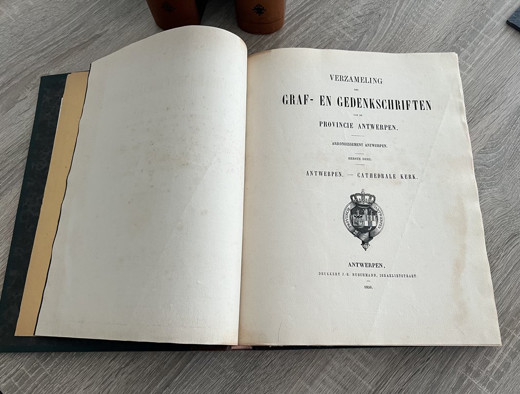 [Various] - Verzameling der graf- en gedenkschriften van de provincie Antwerpen - Inscriptions funéraires et - 1856-1887 #3.2