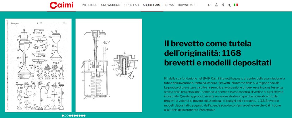 Caimi Brevetti - Renato Caimi - Σταχτοδοχείο - Modello "Dondolino" - Πλαστικό, Μέταλλο #2.1