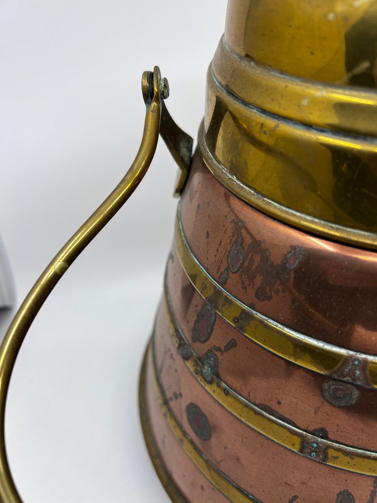 Βάζο - δοχείο με καπάκι και χειρολαβή - Χαλκός, Ορείχαλκος, Πήλινο - αρχαίο μυστικό #3.2