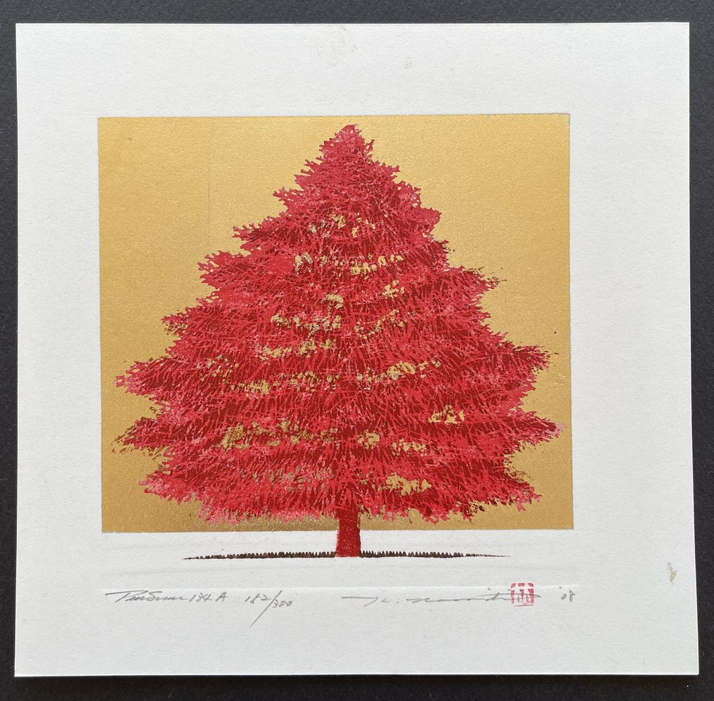 Tree scene 134A - Hajime Namiki 並木一 (b 1947) - 日本  (沒有保留價) #1.0