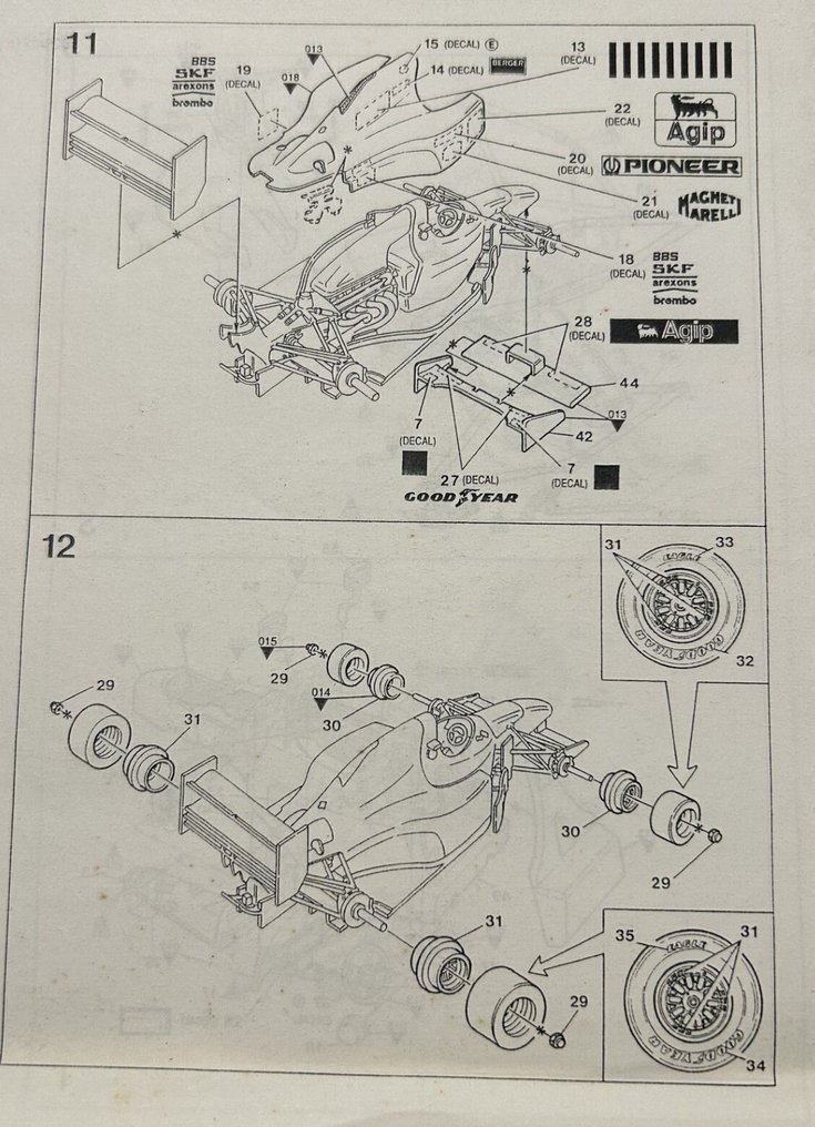Protar - Assembly kit Vintage - FERRARI 412 T1B #4.3
