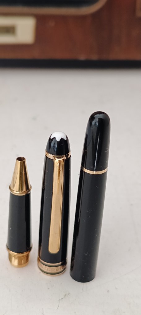 Montblanc - Meisterstück Classique Gold-Coated Rollerball | W-Germany , no serial nr > - 没有保留价 - 滚珠笔 #3.2